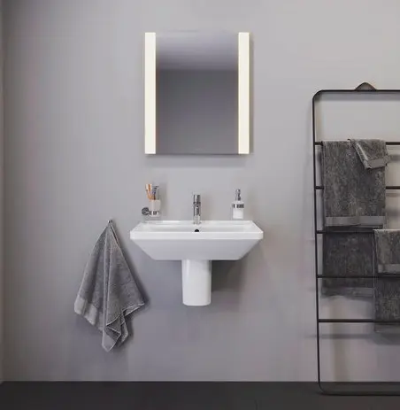 Duravit - D-Neo - Mosdóláb és szifontakaró - 0858430000 – 3. kép