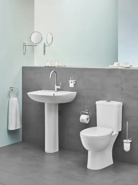 Grohe - Bau Ceramic - Mosdóláb és szifontakaró - 39425000 – 3. kép