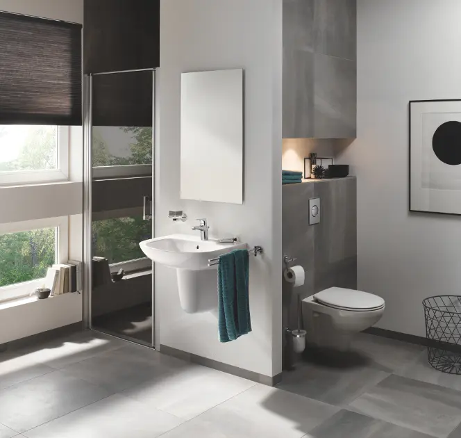 Grohe - Bau Ceramic - Mosdóláb és szifontakaró - 39426000 – 3. kép