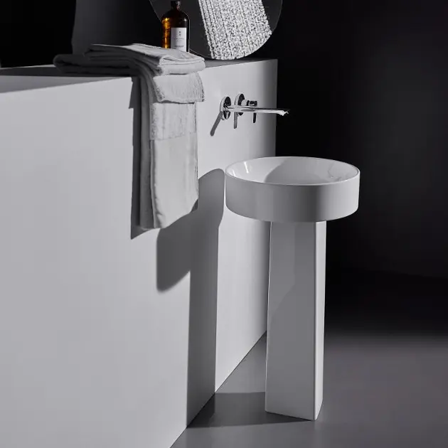 Ideal Standard - Conca Ceram - Mosdóláb és szifontakaró - T376501 – 5. kép