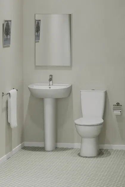 Ideal Standard - Eurovit - Mosdóláb és szifontakaró - R206601 – 3. kép