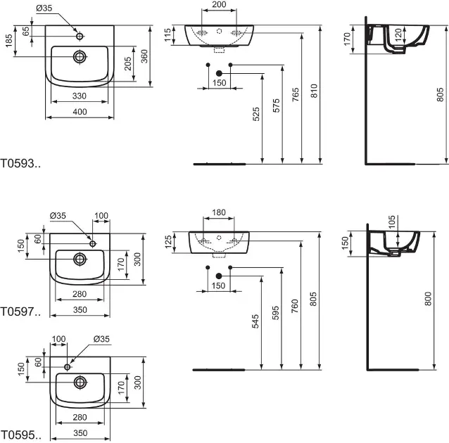 Ideal Standard - Tempo - Mosdóláb és szifontakaró - T426701 – 2. kép
