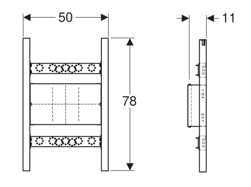 Geberit - Duofix - Rejtett tartályok - 111.785.00.2 – 2. kép
