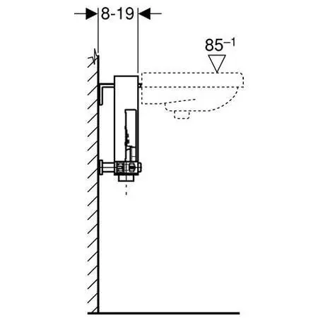 Geberit - Kombifix - Rejtett tartályok - 457.430.00.1 – 3. kép