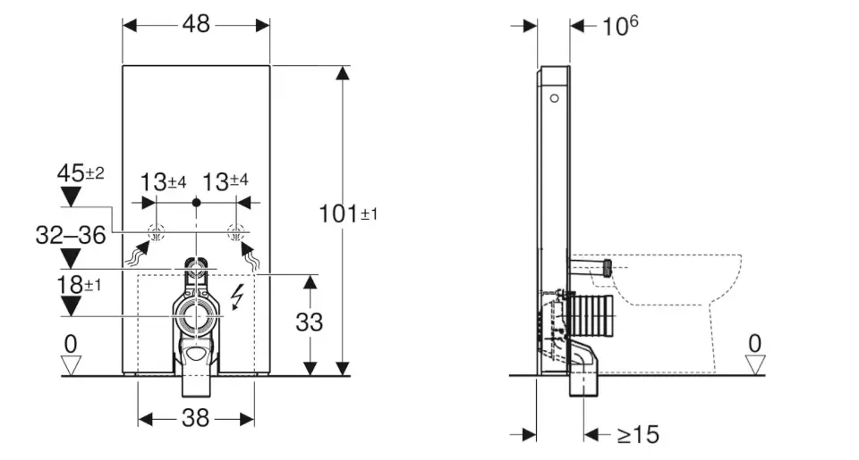 Geberit - Monolith Plus - Rejtett tartályok - 131.202.JK.7 – 2. kép