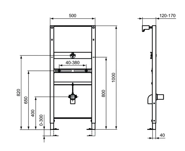 Ideal Standard - ProSys - Rejtett tartályok - R010367 – 2. kép