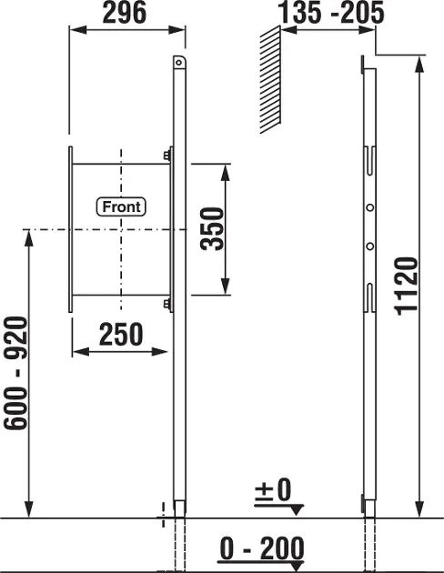 Jika - Modul - Rejtett tartályok - H8936420000001 – 2. kép