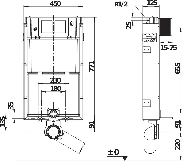 Jika - Modul - Rejtett tartályok - H8956510000001 – 2. kép