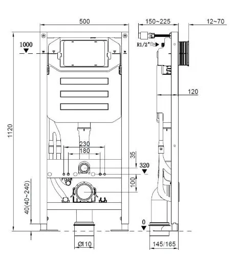 Kludi - Unifix - Rejtett tartályok - 79300 – 2. kép