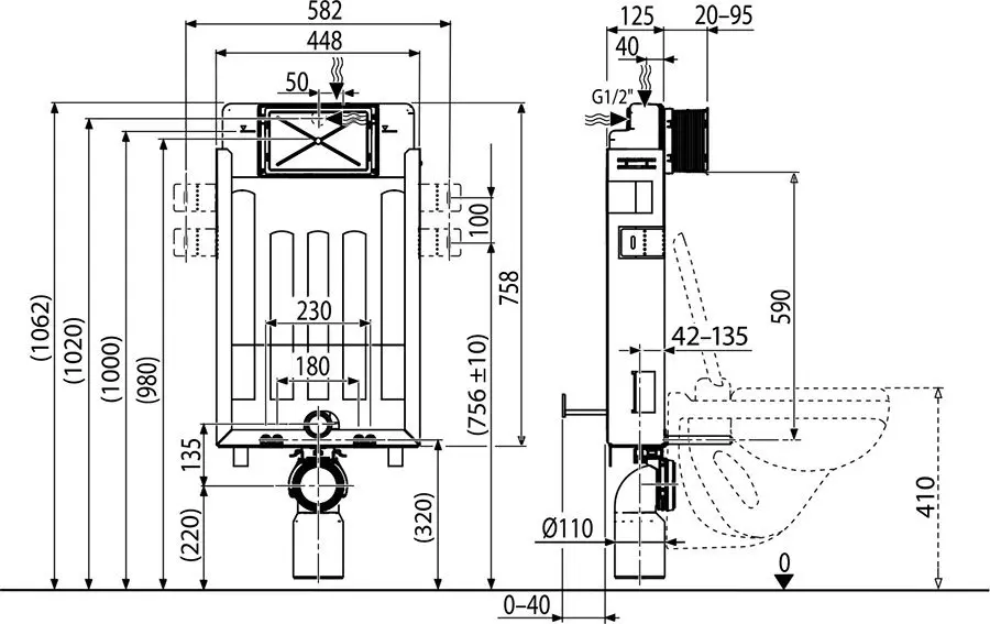 Ravak - Toilet accessories - Rejtett tartályok - X01702 – 2. kép
