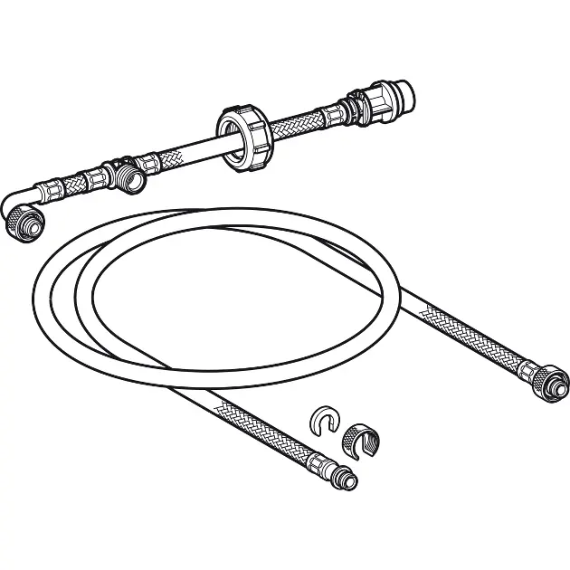 Geberit - AquaClean - Rejtett tartály alkatrészek - 147.020.00.1 – 2. kép