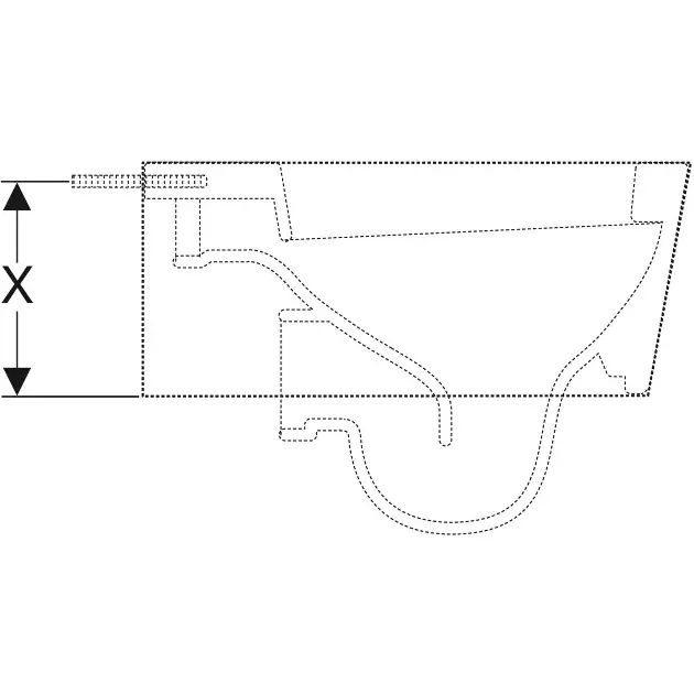 Geberit - Duofix - Rejtett tartály alkatrészek - 111.847.00.1 – 3. kép