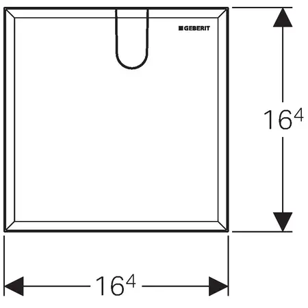 Geberit - Equipment and accessories - Rejtett tartály alkatrészek - 116.425.11.1 – 2. kép