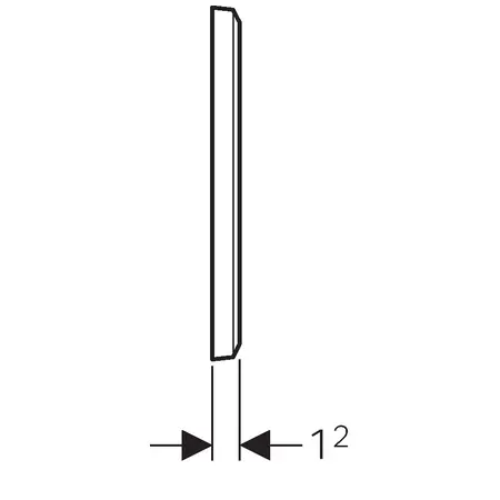 Geberit - Equipment and accessories - Rejtett tartály alkatrészek - 116.425.11.1 – 3. kép