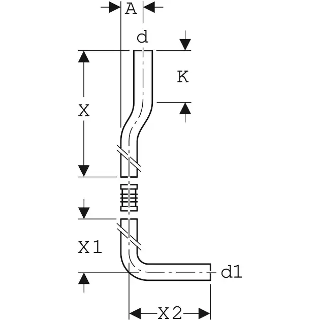 Geberit - Equipment and accessories - Rejtett tartály alkatrészek - 118.100.11.1 – 2. kép