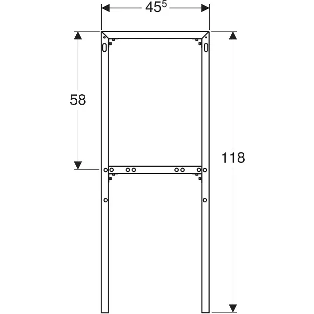 Geberit - Equipment and accessories - Rejtett tartály alkatrészek - 131.011.00.1 – 2. kép