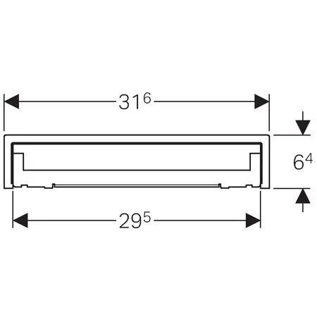 Geberit - Equipment and accessories - Rejtett tartály alkatrészek - 154.339.00.1 – 2. kép
