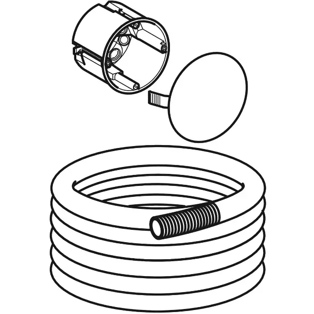 Geberit - Equipment and accessories - Rejtett tartály alkatrészek - 241.155.00.1 – 2. kép