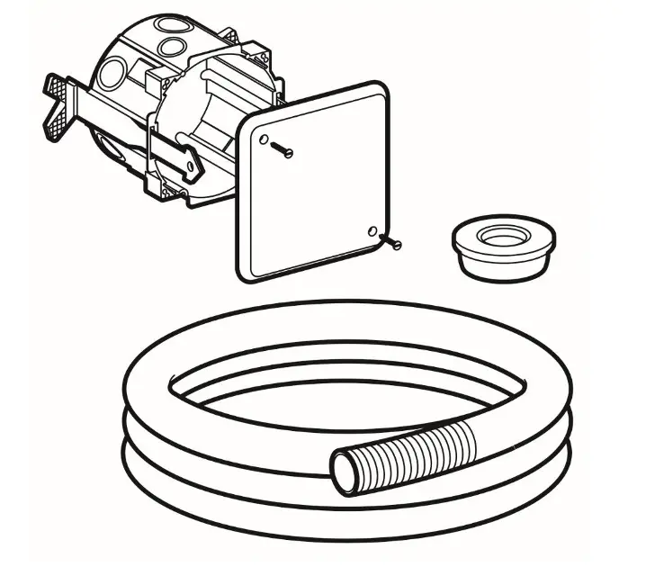 Geberit - Equipment and accessories - Rejtett tartály alkatrészek - 244.999.00.1 – 3. kép