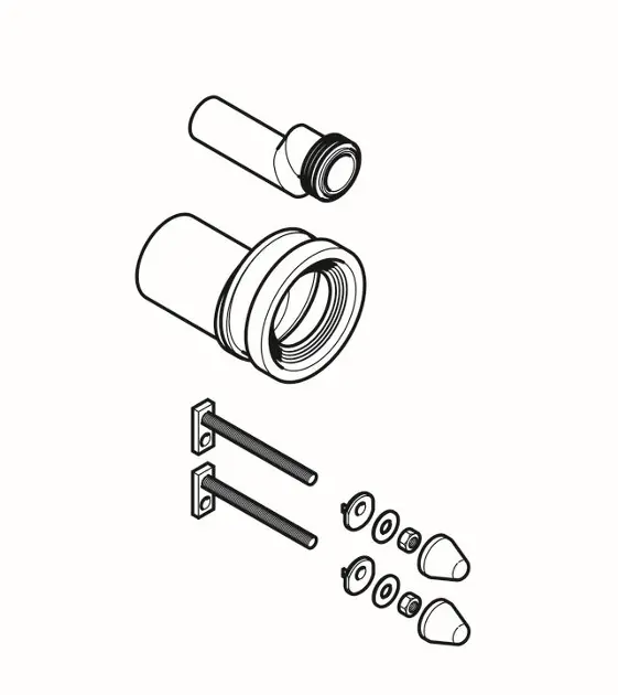 Geberit - Equipment and accessories - Rejtett tartály alkatrészek - 405.116.00.1 – 3. kép