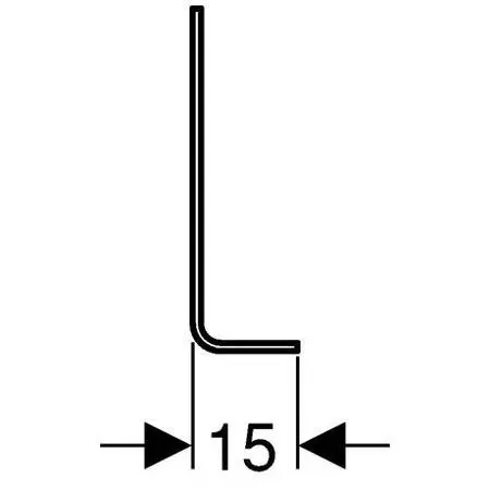 Geberit - Kombifix - Rejtett tartály alkatrészek - 457.888.26.1 – 3. kép