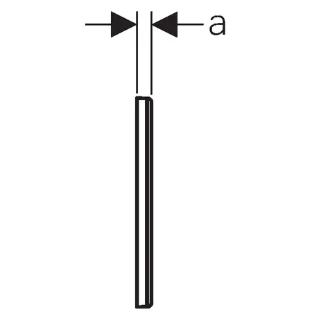 Geberit - Omega70 - Rejtett tartály alkatrészek - 115.082.00.1 – 3. kép
