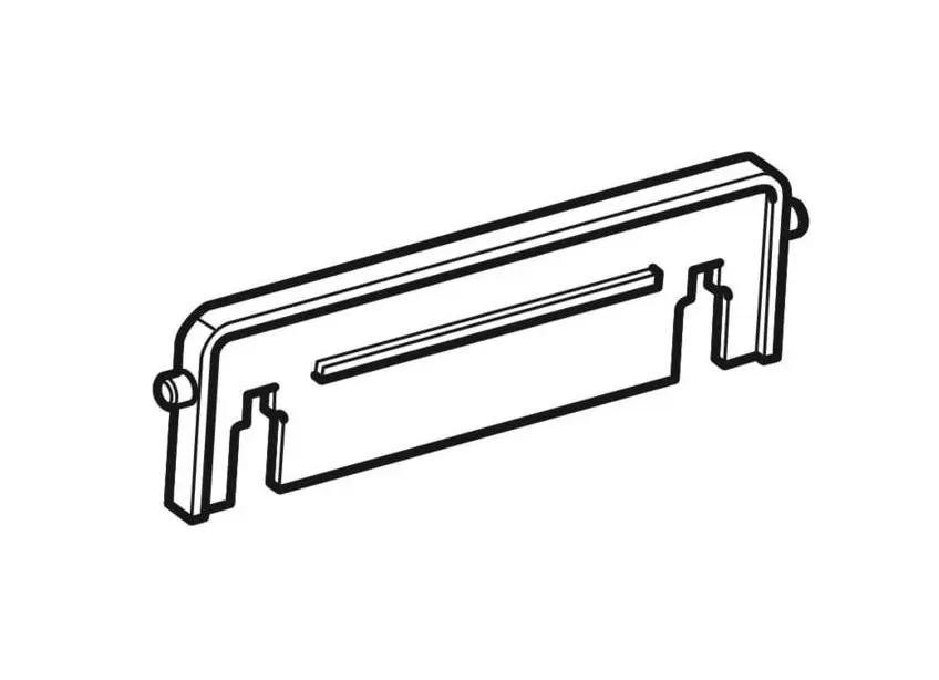Geberit - Rejtett tartály alkatrészek - 240.934.00.1 – 2. kép