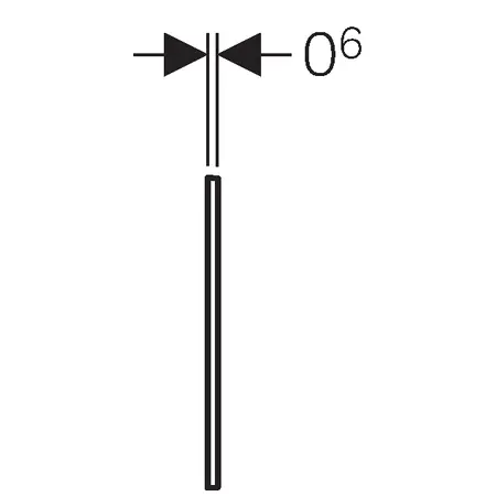 Geberit - Sigma60 - Rejtett tartály alkatrészek - 115.641.21.1 – 3. kép