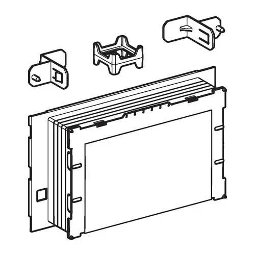 Geberit - Sigma60 - Rejtett tartály alkatrészek - 243.168.00.1