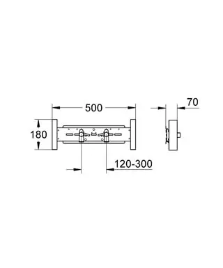 Grohe - Rapid SL - Rejtett tartály alkatrészek - 37998000 – 3. kép