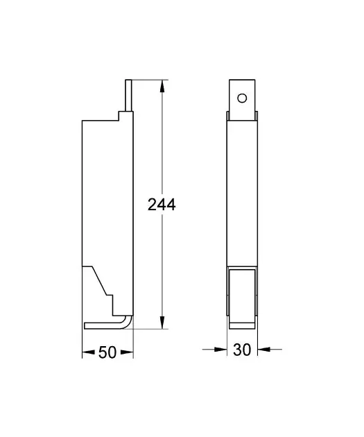 Grohe - Rapid SL - Rejtett tartály alkatrészek - 38779000 – 2. kép