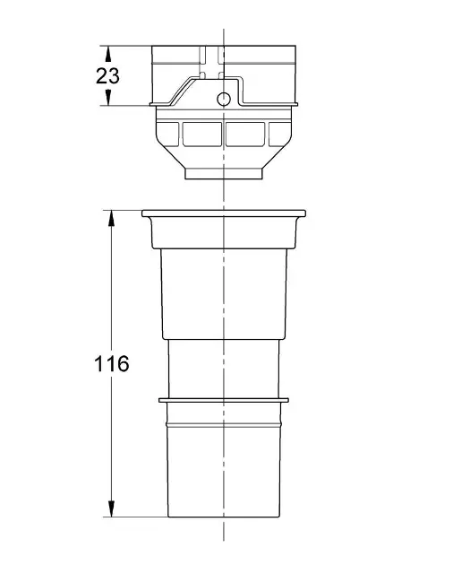Grohe - Rapid SL - Rejtett tartály alkatrészek - 42333000 – 2. kép