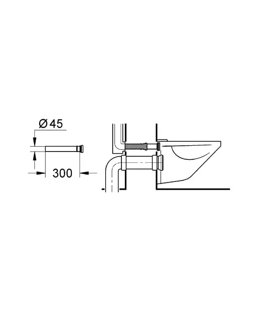 Grohe - Spare parts - Rejtett tartály alkatrészek - 37105K00 – 3. kép
