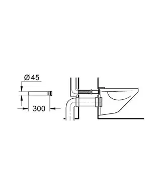 Grohe - Spare parts - Rejtett tartály alkatrészek - 37105K00 – 4. kép