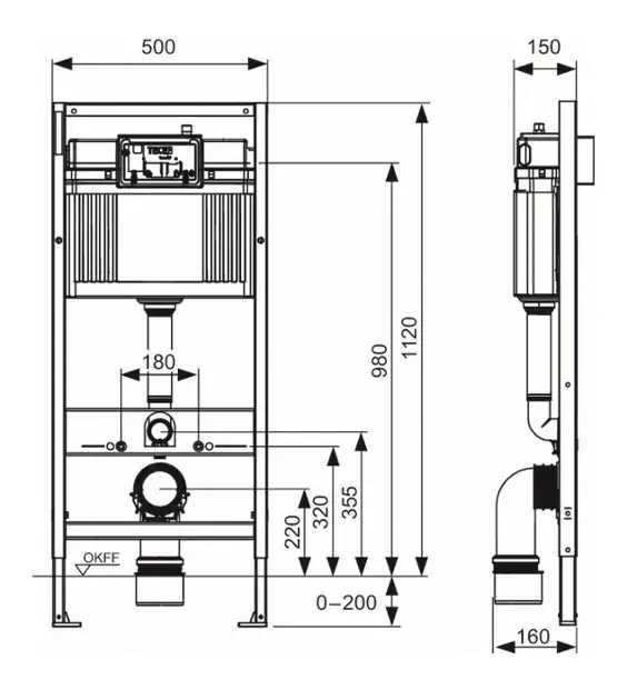 Tece - TECEbase - Rejtett tartályok - 9400412 – 2. kép