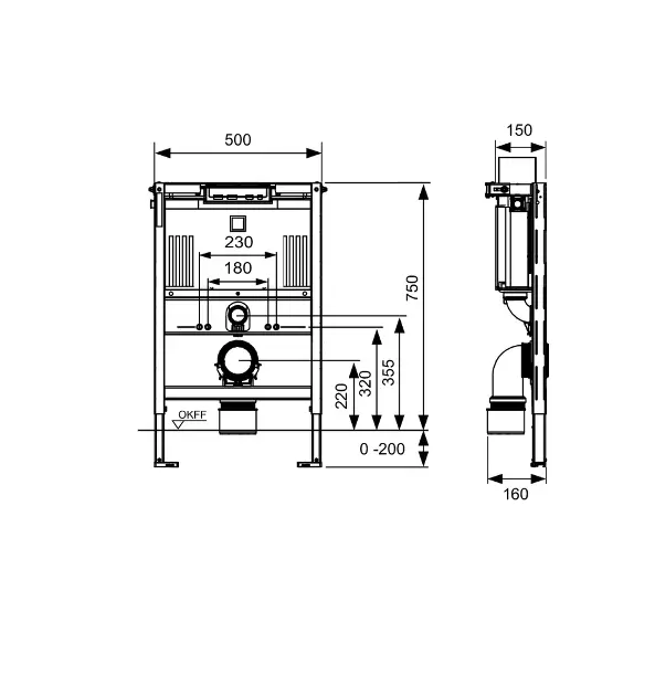 Tece - TECEprofil - Rejtett tartályok - 9300291 – 2. kép