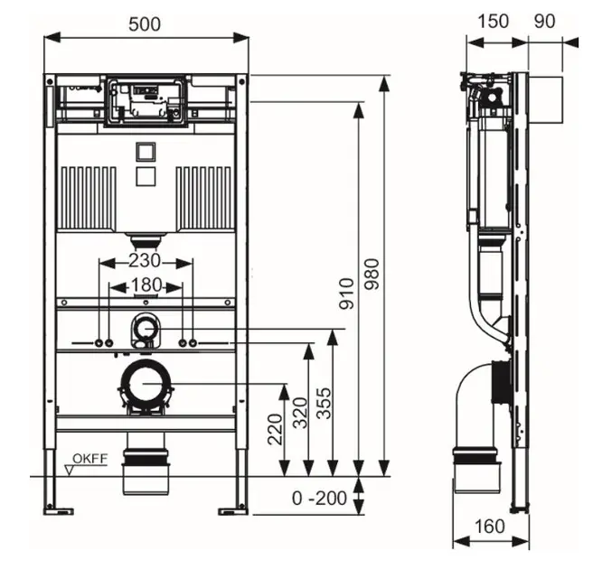Tece - TECEprofil - Rejtett tartályok - 9300382 – 2. kép