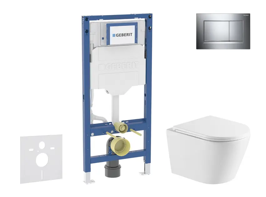 Geberit - Duofix - Fali WC szett - SANI11CA1162