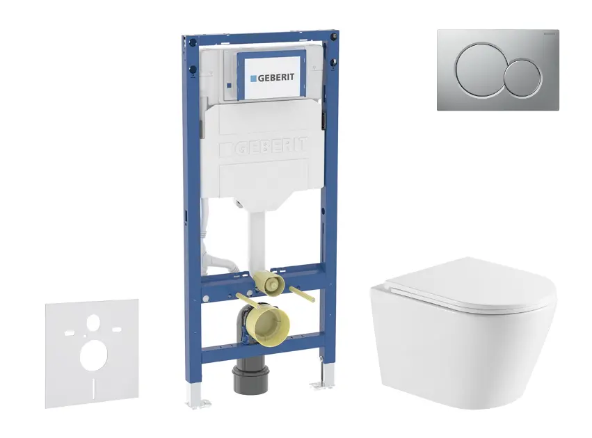 Geberit - Duofix - Fali WC szett - SANI11CA2107