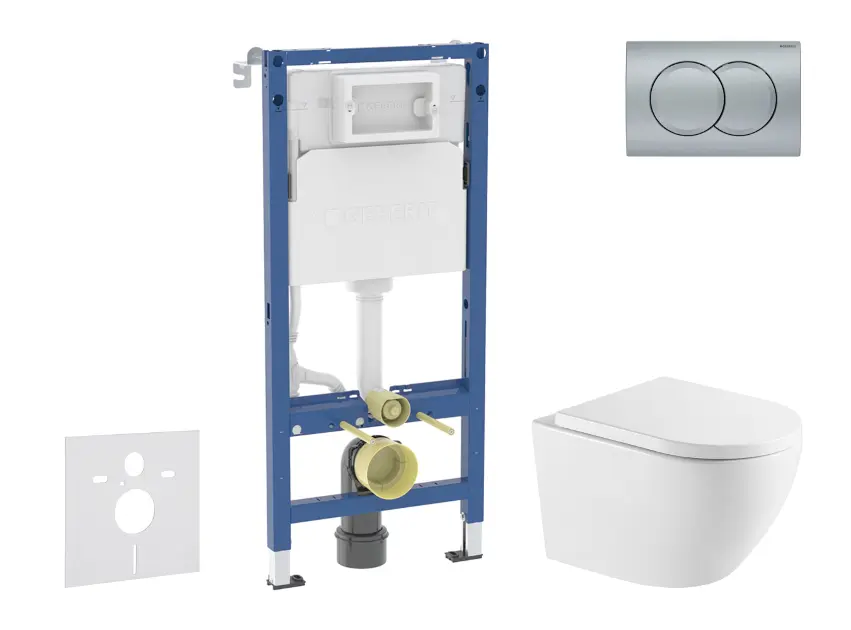 Geberit - Duofix - Fali WC szett - SANI11CA2114