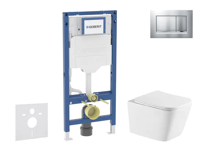 Geberit - Duofix - Fali WC szett - SANI11CA2115