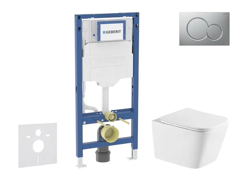 Geberit - Duofix - Fali WC szett - SANI11CA2116