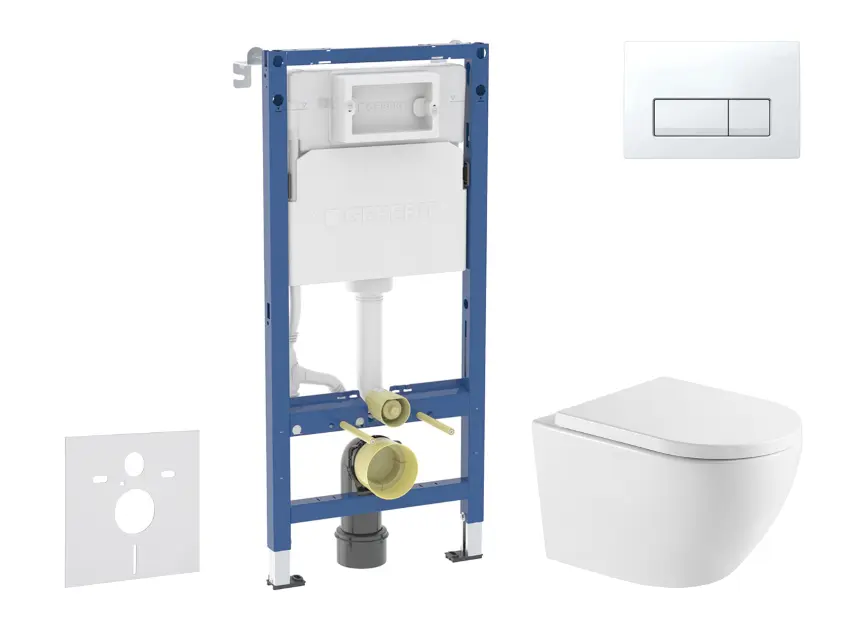 Geberit - Duofix - Fali WC szett - SANI11CA31136