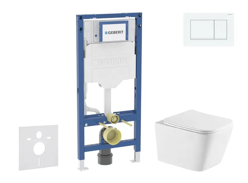 Geberit - Duofix - Fali WC szett - SANI11CA31145