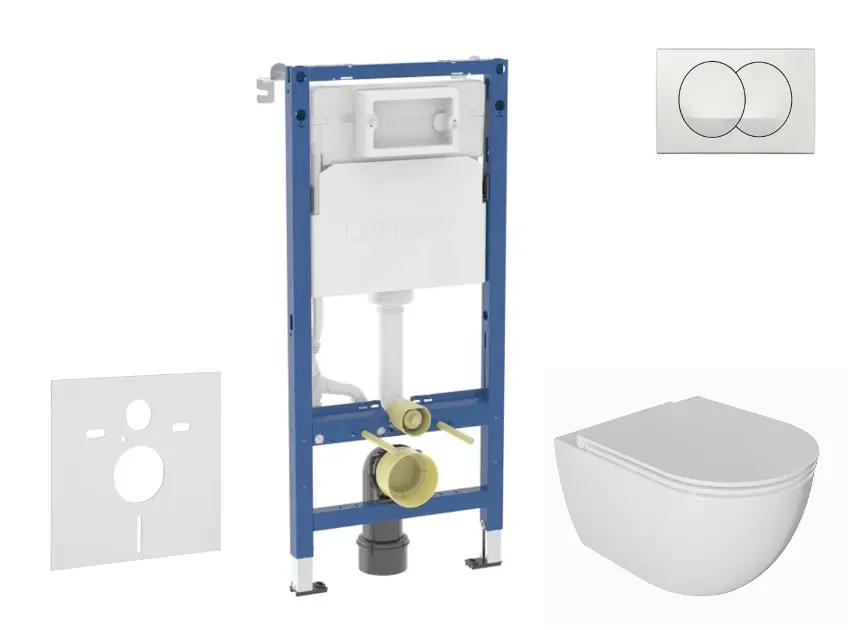 Geberit - Duofix - Fali WC szett - SANI11CA3136B