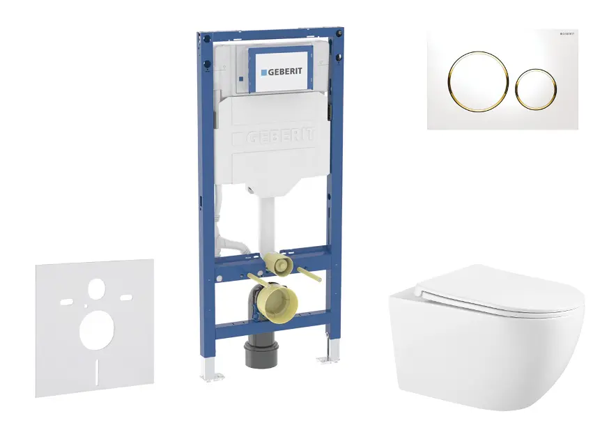 Geberit - Duofix - Fali WC szett - SANI11CA3140B