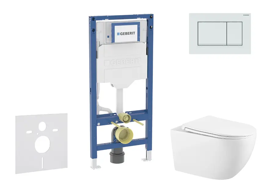 Geberit - Duofix - Fali WC szett - SANI11CA3142B