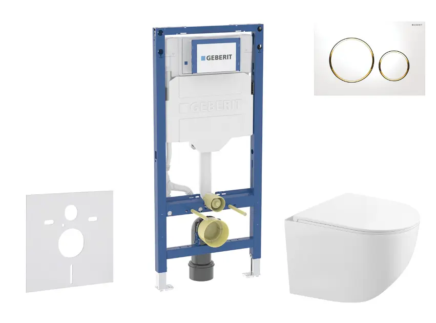 Geberit - Duofix - Fali WC szett - SANI11CA3147B