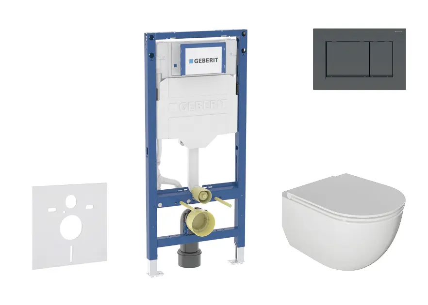 Geberit - Duofix - Fali WC szett - SANI11CA5104B