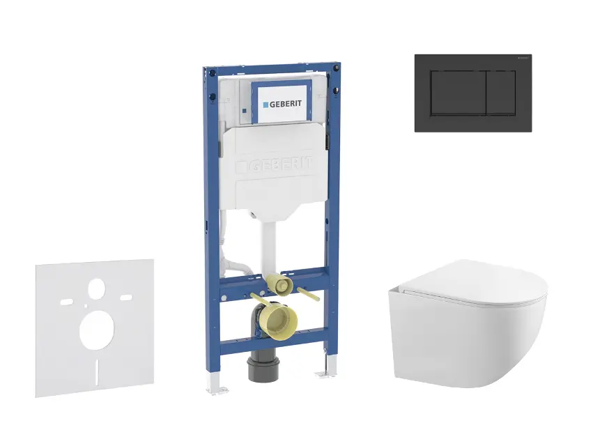 Geberit - Duofix - Fali WC szett - SANI11CA5105B